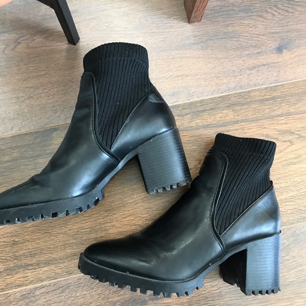 Zara black boots